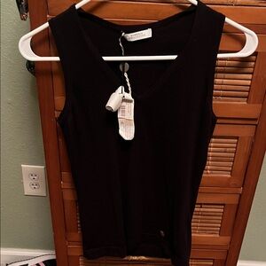 Versace Collection Women's Black Tank Top
